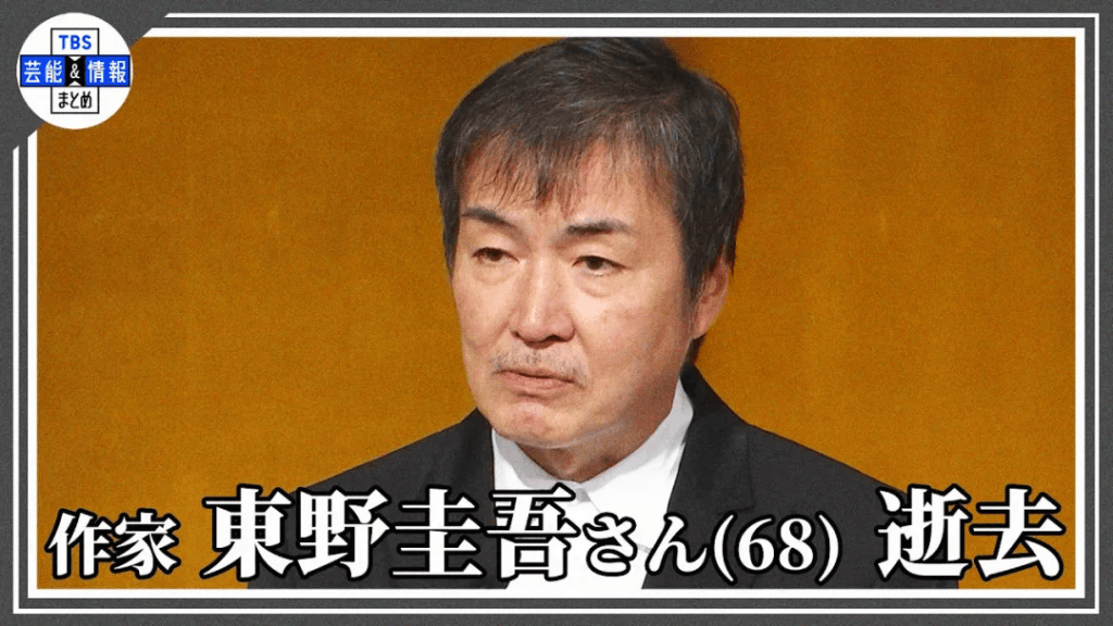 東野圭吾死去